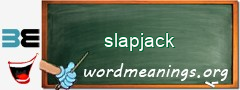 WordMeaning blackboard for slapjack
